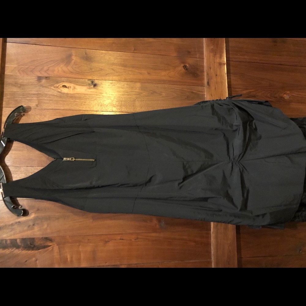 NWT Black Dress With Ruffled Bottom